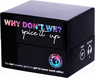 Adult Cards Set – 150 novelty card games for adults with Questions, Conversations & Dares for couples - Great for couples by WHY DON'T WE