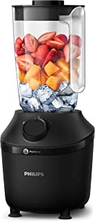 Philips Blender 3000 Series, ProBlend System, 1.9L Maximum Capacity, 1L Effective Capacity, 450W, 1 Speed Setting + Pulse, Plastic Jar, Black, (HR2041/01)