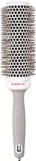 Olivia Garden Ceramic + Ion™ Speed XL 45 mm - Hair Brush with Extra-Long Barrel for a Faster Hair Drying & Styling, BR-CI1PC-TSP46