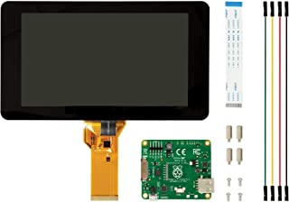 Raspberry Pi 7-Inch Touch Screen Display Black Touchscreen