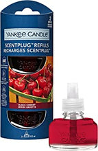 Yankee Candle ScentPlug Fragrance Refills | Black Cherry Plug in Air Freshener Oil | Up to 60 Days of Fragrance | 2 Count