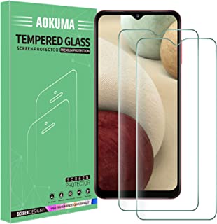 AOKUMA Samsung Galaxy A12/A32 5G Tempered Glass Screen Protector, [2 Pack] Premium Quality Guard Film, Case Friendly, Shatterproof, Shockproof, Scratchproof oilproof