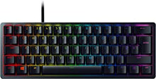 Razer Huntsman Mini (Purple Switch) - Compact Gaming Keyboard (Compact 60% Keyboard with Clicky Opto-Mechanical Switches, PBT Keycaps, Detachable USB-C Cable) UK Layout | Black