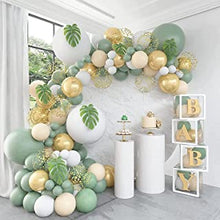 Flixcart Sage Green Balloon Arch Kit - 121 Pcs Balloon Garland Kit with DIY tools Perfect for Thanksgiving, Engagement, Wedding, Welcome Home, Graduation & Kids Birthday Party Decoration