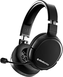 SteelSeries Arctis 1 Wireless - Wireless Gaming Headset - USB-C - Detachable Clearcast Microphone - for PC, PS5, PS4, Nintendo Switch, Android, Black