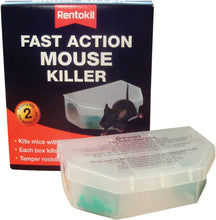 RLPSF135 Rentokil Fast Action Mouse Killer, multicolored, 2 pieces