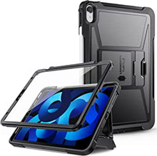 Ztotop Case for iPad Air 5th/4th Generation 2022/2020, Built-in Screen Protector, Dual Layer Shockproof Case for iPad 10.9 Inch Air 5/Air 4/iPad Pro 11 2018,Black