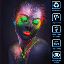 Proamate Neon Face Paint,Glow in Dark Face Body UV Blacklight Neon Fluorescent Art Paint Neon Accessories Perfect for Carnival, Party, Halloween (10ml)