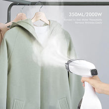 Homuserr Clothes Steamer, 2000W Garment Steamer Clothing with LCD Screen, 2 Steam Settings, Clothes Steamer Handheld Vertically and Horizontally, 20s Fast Heat-up, 350ml Detachable Large Water Tank