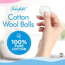 SOL 300pk Cotton Wool Balls  Soft & Gentle Natural Cotton Balls for Babies and Adults  Highly Absorbent Cotton Balls Baby  Baby Cotton Wool  Cotton Wall Balls