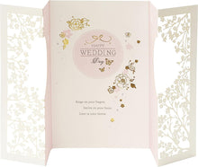 UK Greetings Wedding Day Congratulations Card - Beautiful Pop-Up Design, Multi, 149 x 229 mm