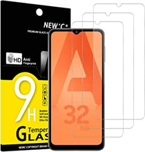[3 Pack] NEW'C Designed for Samsung Galaxy A32 5G Screen Protector Tempered Glass, Anti Scratch, Bubble Free, Ultra Resistant