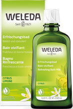 Weleda Citrus Refreshing Bath Milk 200ml