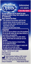 Optrex Intensive Eye Drops 10ml