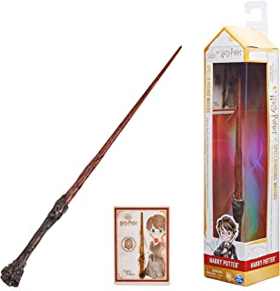 Official Wizarding World, Authentic 12-inch Spellbinding Harry Potter Wand with Collectible Spell Card | Kids’ Fancy Dress Role Play Toys for Ages 6 and up