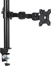 Amazon Basics Single Monitor Stand - Height Adjustable Arm Mount, Steel