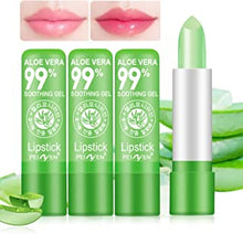 SUNDEER Aloe Vera Magic Temperature Color Change Lipstick, Long Lasting Nutritious Lips Makeup Set (Pack of 3)