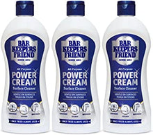 Bar Keepers Friend Universal Multi Surface Cleaner Stain Remover Power Cream (Pack of 3, 350ml)