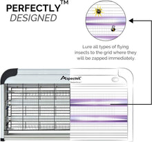 ASPECTEK Professional Electronic Indoor Insect killer,Bug Zapper,Fly Zapper,Mosquito Killer,30W UV Bulbs for Home & Commercial Use (UK PLUG)