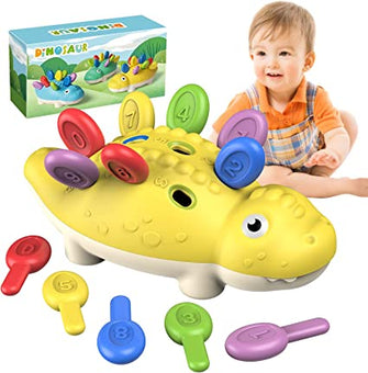 Baby Montessori Sensory Toys for 1 Year Old Boys, Toddler Learning Fine Motor Skills Toys, Educational Developmental Games Toys Gifts for 1 2 3 One Two Year Old Age 6 9 12 18 Months Boys Girls Kids