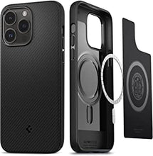 Spigen Mag Armor MagFit Case Compatible with iPhone 14 Pro - Matte Black