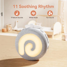 Dreamegg White Noise Machine, D11 Portable Sound Machine with Night Light for Baby Kids Adults, 11 Soothing Sounds Therapy for Sleeping Nursery Travel, USB Rechargeable Continuous or Timer Child Lock