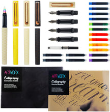 Artworx Calligraphy Pen Set - With Guide Book and Practice Paper