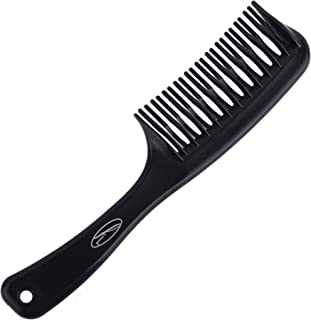 Detangling Comb by Fine Lines - Unique Intertwined Teeth to Detangle Hair - Great for Afro, Wet or Curly Hair