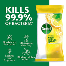 Dettol Multipurpose Citrus Wipes 105ct x 3
