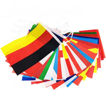 International Flag Bunting - 32 Countries World Cup Flags Banner World Cup Bunting - Decorations Olympic Flag Football Bunting - Football Party Decorations