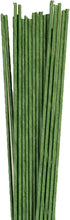 Culpitt 18 Gauge Dark Green Florist Wires, Paper Covered Wire For Cake Decorating, Sugar Flowers, Sprays - 36 cm x 20 Pack