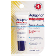 Aquaphor 72140010119 Lip Repair with Protect, Carded Pack, 0.35 Fluid Ounce