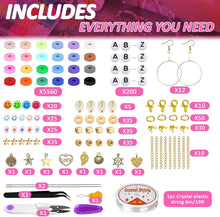 6100+ PCS Clay Beads Kit,Clay Flat Beads Polymer Clay Beads 24 Colours Round Clay Beads, Bracelet Making Kit with Alloy Pendant, Beads Bracelet String for DIY Bracelet Necklaces Jewelry Making Kit