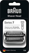 Braun Series 7 Electric Shaver Replacement Head, Easily Attach Your New Shaver Head, Compatible With New Generation Series 7 Shavers , 73S, Silver