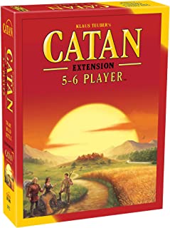 CATAN | Catan Base Game 5 and 6 Player | Board Game EXTENSION | Ages 10+ | 3-6 Players | 120 Minutes Minutes Playing Time