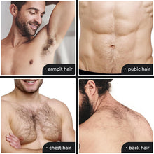 Body Hair Trimmer Men, KENSEN Electric Groin Hair Manscape Rechargeable Body Groomer for Private Parts & Pubic Hair Waterproof Wet and Dry Razor with LED Balls Razor