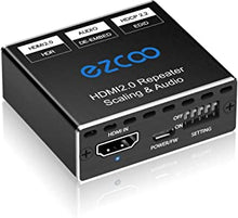 HDMI 2.0 Audio Extractor 4K 60Hz PS5 1080P 120Hz 4:4:4 HDCP 2.2 CEC D-olby vision HDR de-embed SPDIF Optical 5.1CH 3.5mm stereo L/R Audio Breakout D-olby Digital Audio Decoder EDID Management Scaler