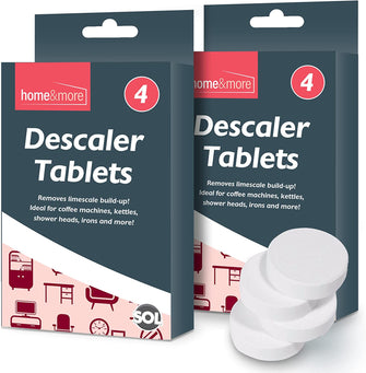 8pk Kettle Descaler Tablets  Kettle Limescale Remover Kettle Descaler Sachets  Steriliser Descaler for Kettle Tablets  Iron Descaler for Steam, Kettle Cleaner, Coffee Machines