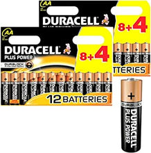 24x Duracell Plus MN1500 AA Batteries Long-Dated (Total Qty=24)