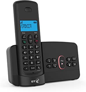 BT Home Phone with Nuisance Call Blocking and Answer Machine (Single Handset Pack)