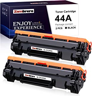 Zambrero 44A Compatible Toner Cartridges for HP 44A CF244A Toner Cartridges for HP Laserjet Pro M15w M15a M16a M16w M17a M17w M15 M16, HP Laserjet Pro MFP-M28w M28 M29w M28a M29 (2 Black, with Chip)