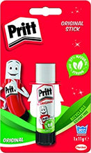 Pritt Glue Stick, Safe & Child-Friendly Craft Glue for Arts & Crafts Activities, Strong-Hold adhesive for School & Office Supplies, 1x11g Pritt Stick