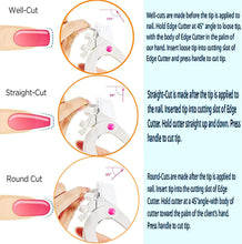 "2 Pcs Acrylic Nail Clipper False Nail Tips French Scissors Manicure Clamp Nail Edge Clipper Cutter Trimmer Manicure Tool For Nail Salon Home Nail Art Beauty Design Diy"