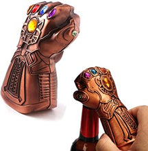 Beer Bottle Opener, Surcotto Thanos Gauntlet Glove Beer Bottle Opener for Any Avengers, Beer Wine Bottle Cap Remover Tool for Marvel Fans, Bar, Party, Beer Lovers