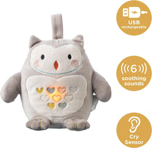 Tommee Tippee Grofriend Baby Sound and Light Sleep Aid, USB-Rechargeable, Soothing Sounds, Lullabies and White Noise, CrySensor and Nightlight, Ollie the Owl