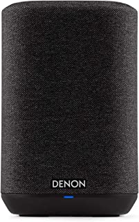 Denon Home 150 Wireless Speaker, Smart Speaker with Bluetooth, WiFi, Works With AirPlay 2, Google Assistant / Siri / Features Alexa Built-In, Music Streaming, HEOS Built-in for Multiroom - Black