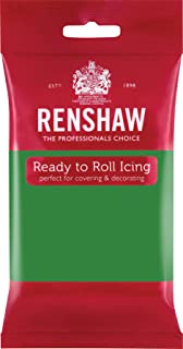 Renshaw Lincoln Green Ready to Roll Fondant Icing Sugarpaste - 250g