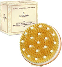 Bodylife Dry Brushing Body Brush Lymphatic Drainage and Cellulite Treatment Massager