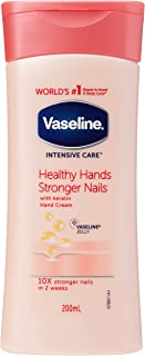 Vaseline Intensive Care Healthy Hands and Stronger Nails Lotion, 200ml(Pack of 1)