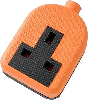 Merriway BH02687 Nylon Extension Socket 13 Amp 1-Gang - Orange